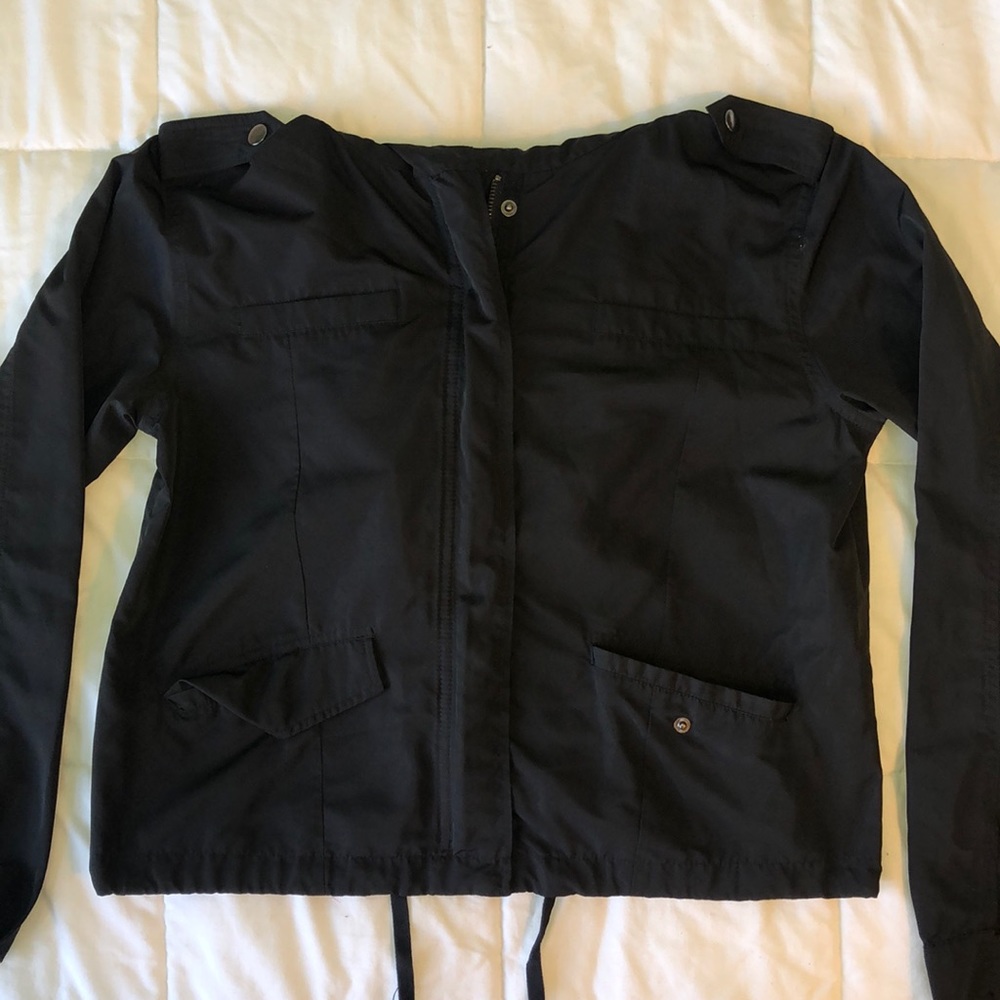 Black Forever 21 rain jacket